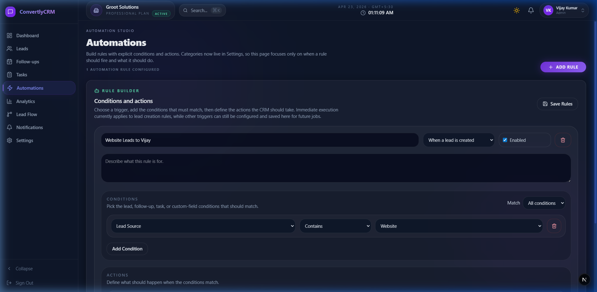 Workflow Automations